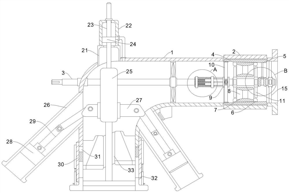 Bidirectional axial flow pump