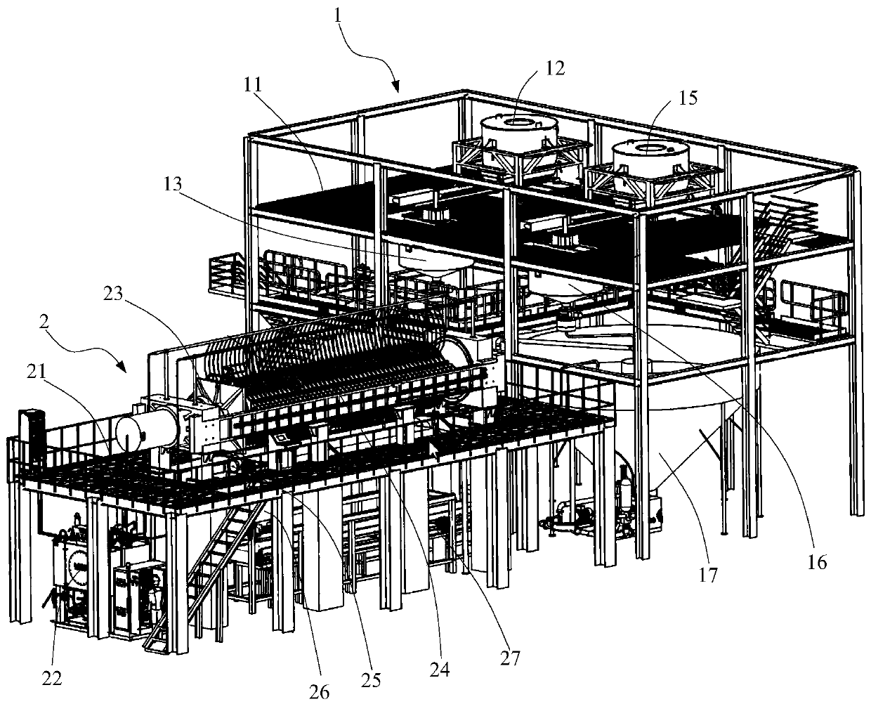 Intelligent coal slime water treatment method and plant