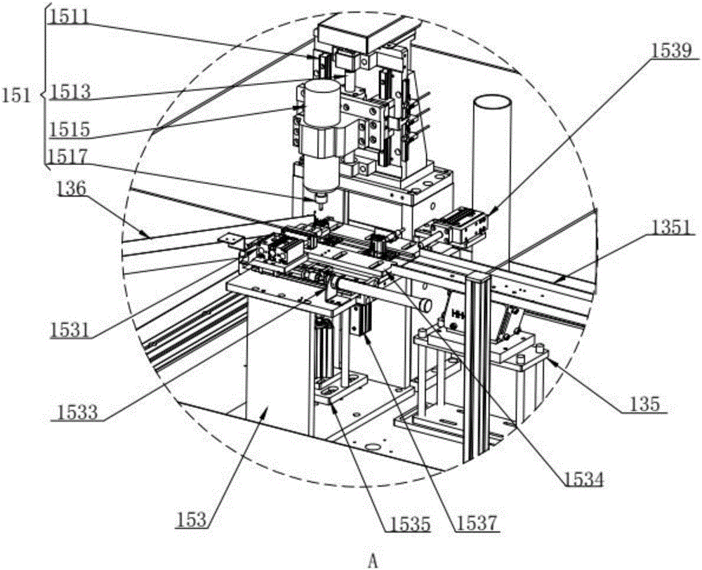 Automatic array drilling machine