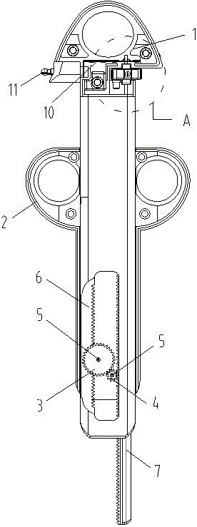 Rotatable and variable-speed electric snare handle