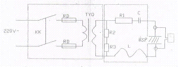 Method for quickly searching grounding fault point of electrical equipment