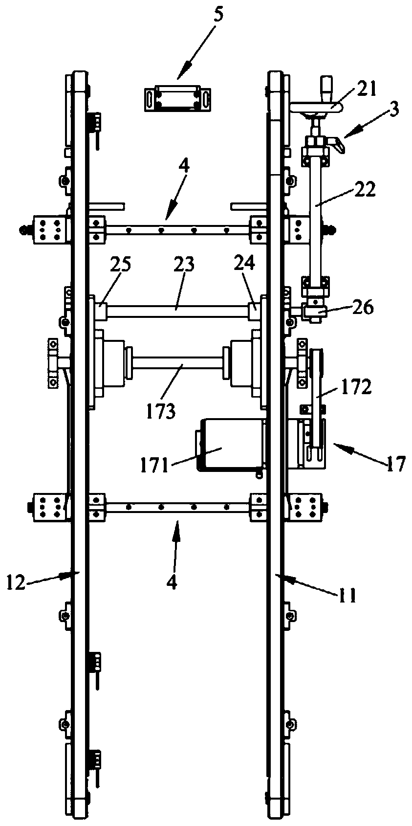 Loading and unloading machine and production line