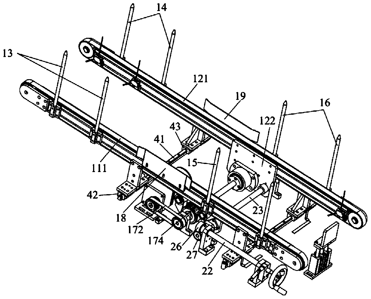 Loading and unloading machine and production line