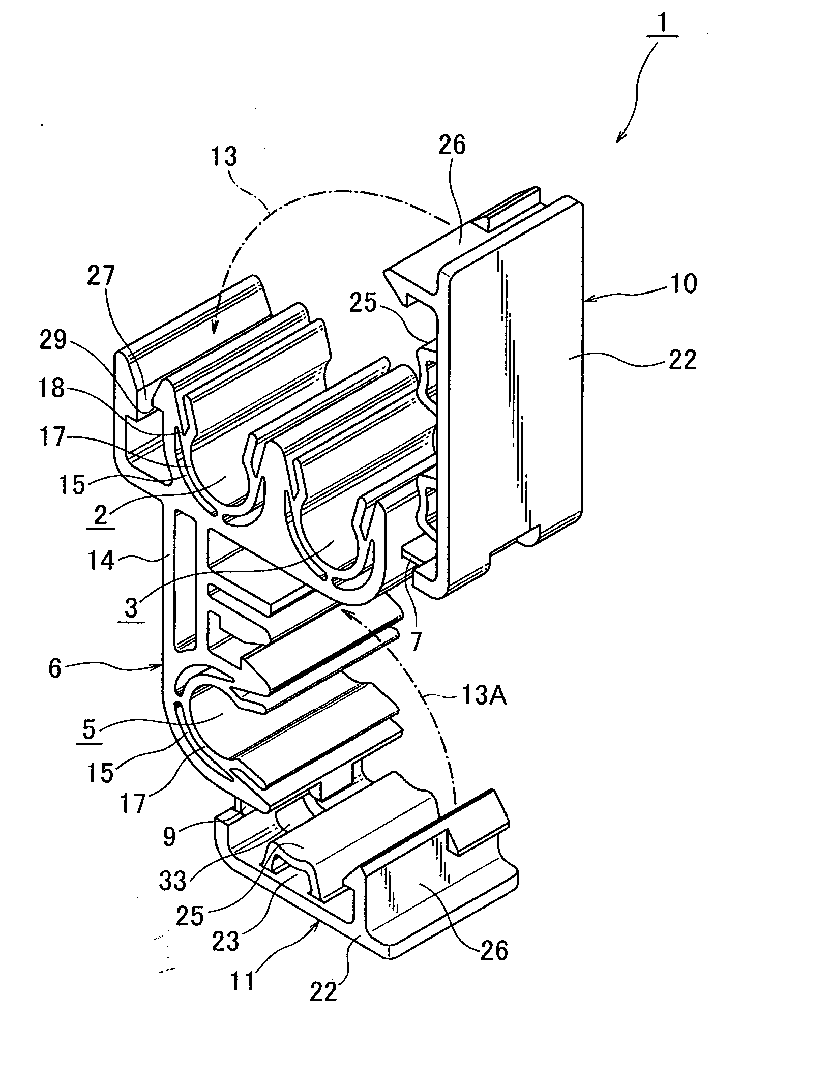 Vibration-Insulation Fasteners for Elongated Components