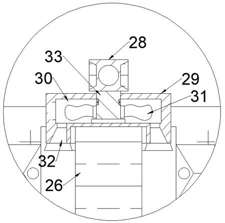 Intelligent clothes airing device with poor-illumination room moisture-proof function