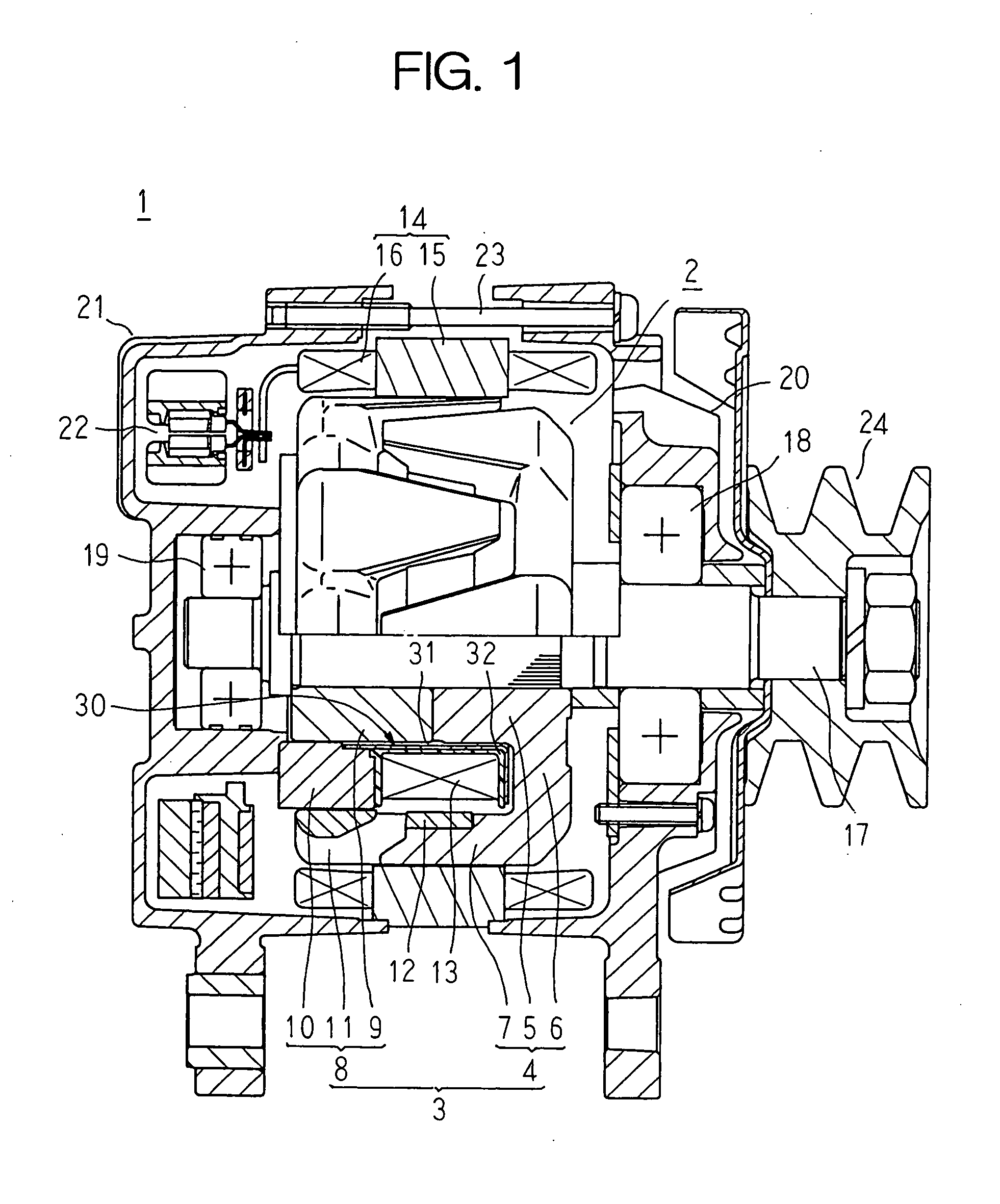 Brushless alternator field coil bobbin apparatus