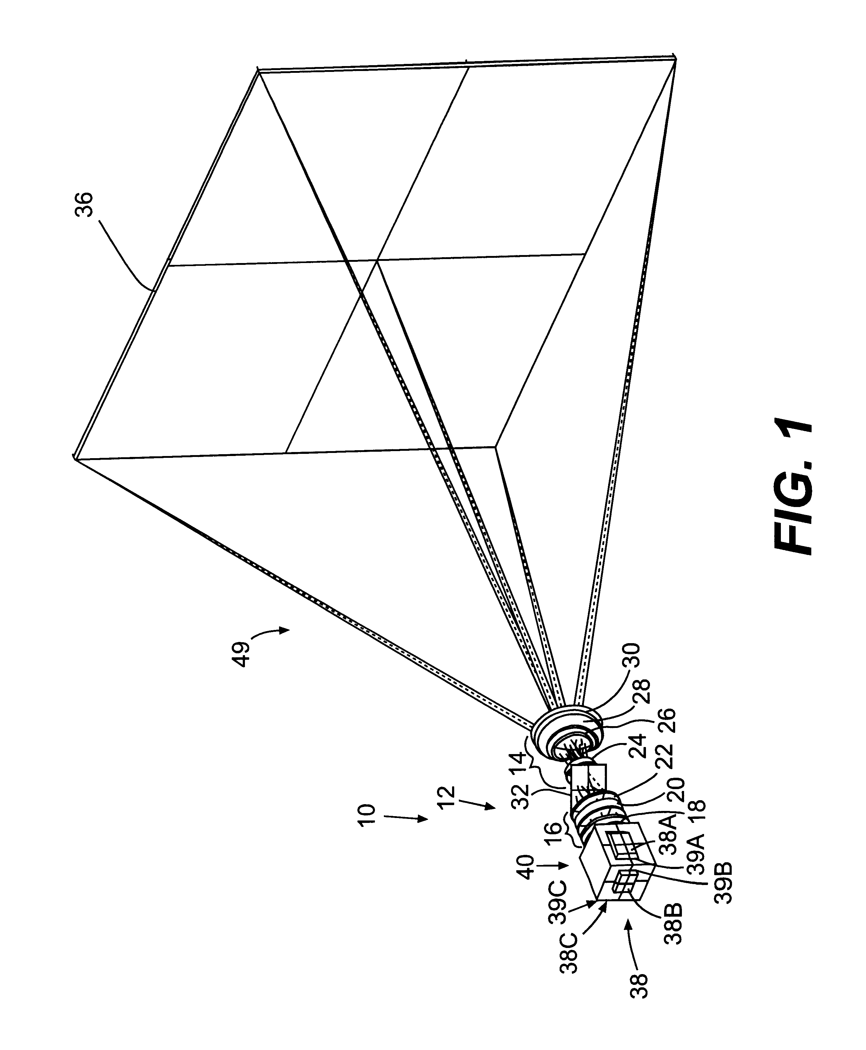 Optical component adjustment for mitigating tolerance sensitivities