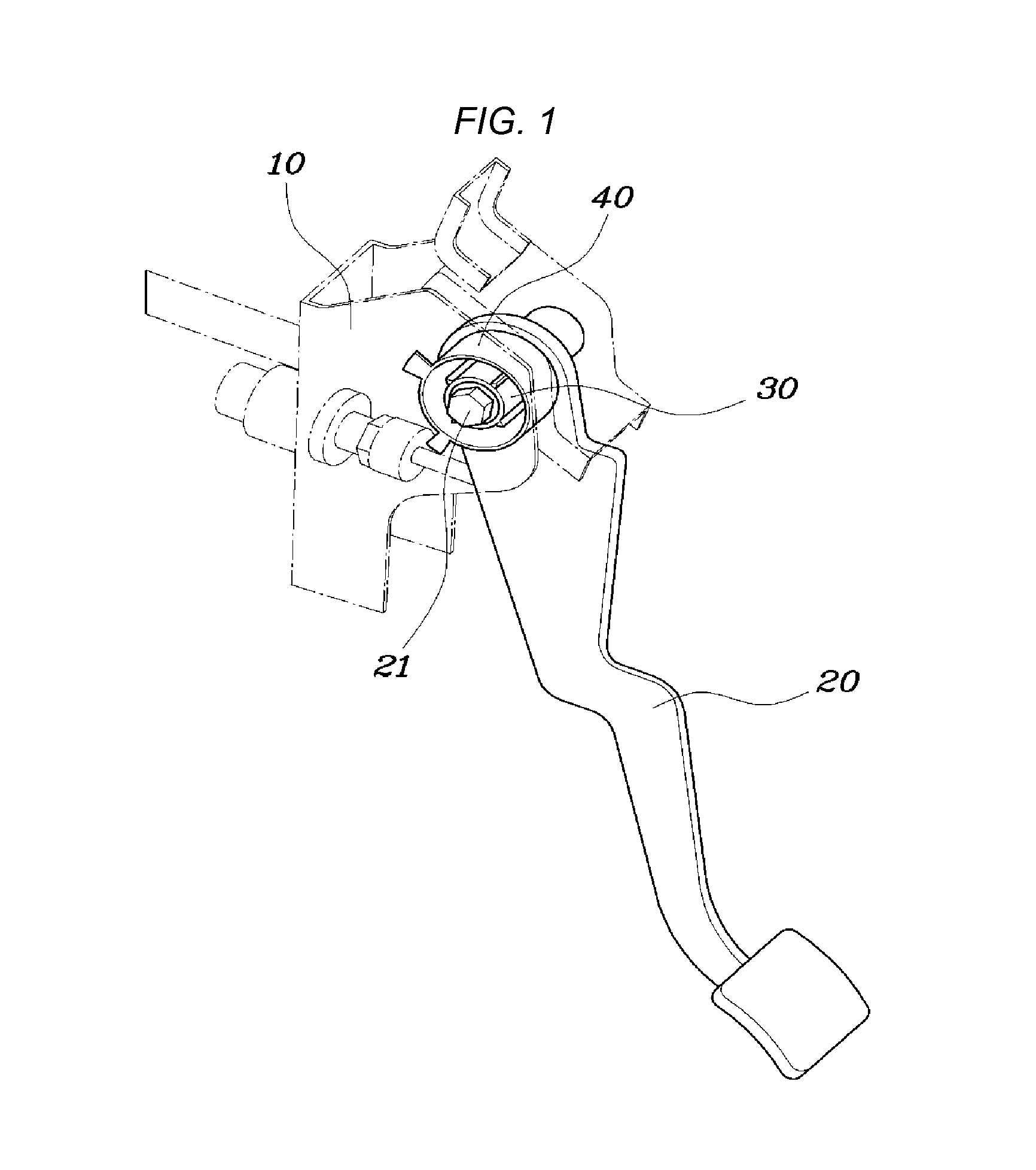 Apparatus for reducing effort of clutch pedal for vehicle