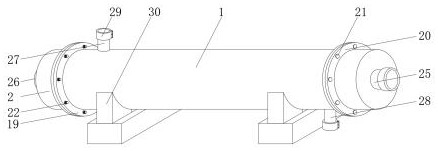 Miniaturized high-efficiency heat exchanger capable of accommodating multiple heat exchange tubes