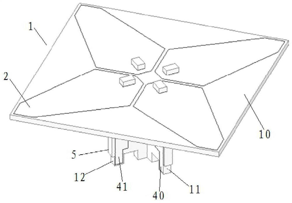 A dual-frequency radiation unit and base station antenna