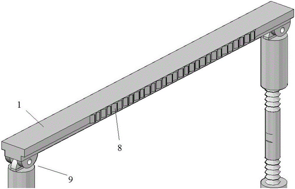 Telescopic isolation switch upper conductive arm replacement tool