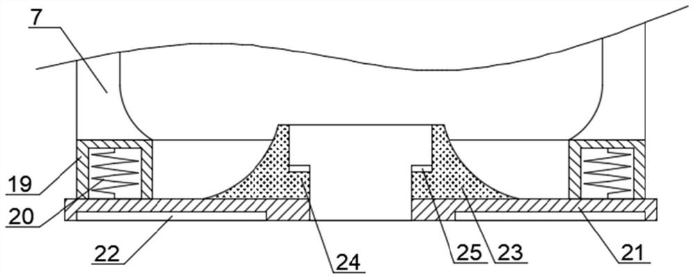 Sewer line bottom sludge treatment device for municipal engineering