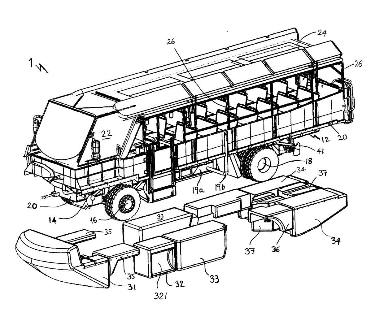 Amphibious vehicle