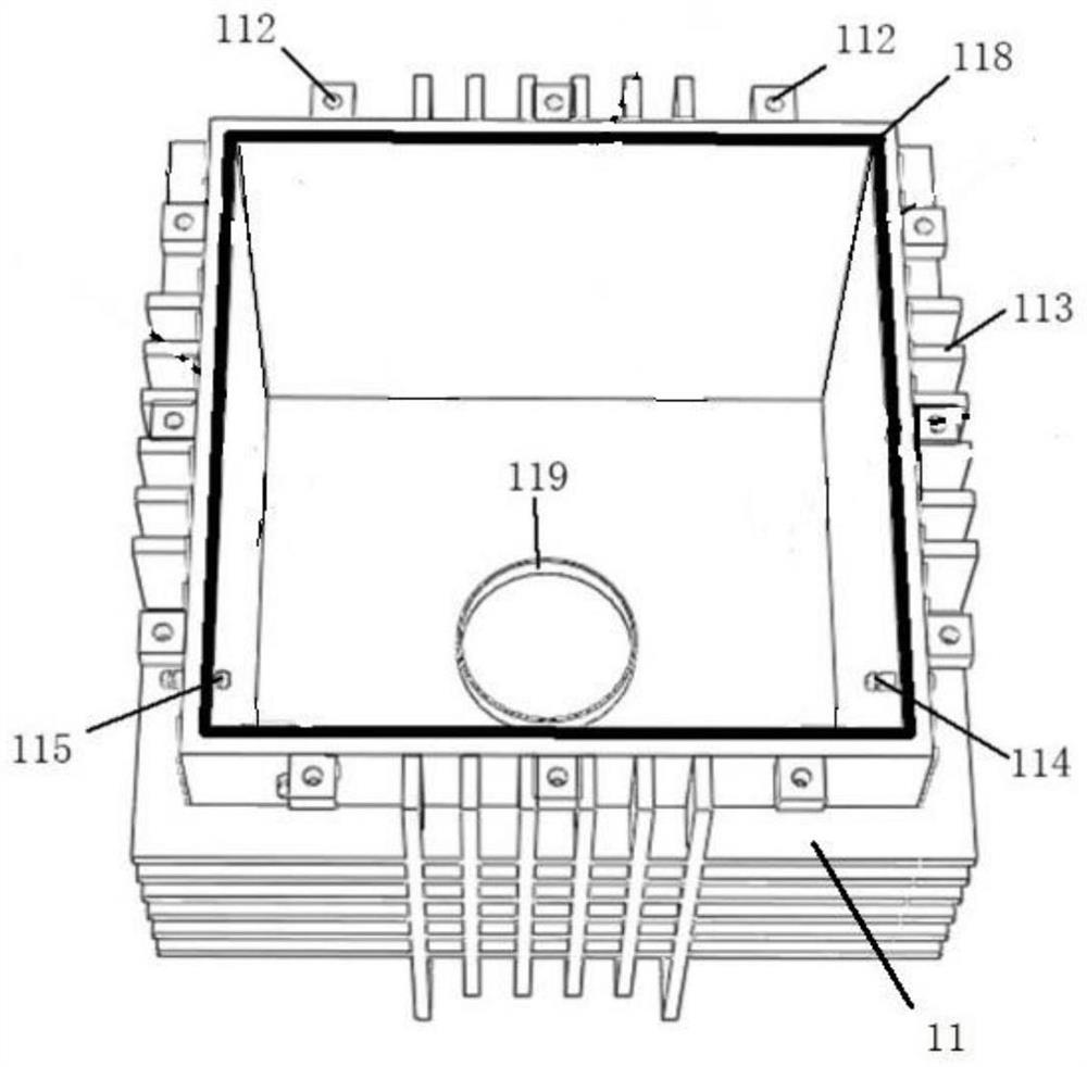 Method for testing surrounding rock and lining structure under unequal confining pressure and water pressure