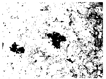 Method for separating titanium, iron, vanadium and calcium from mixed titaniferous slag