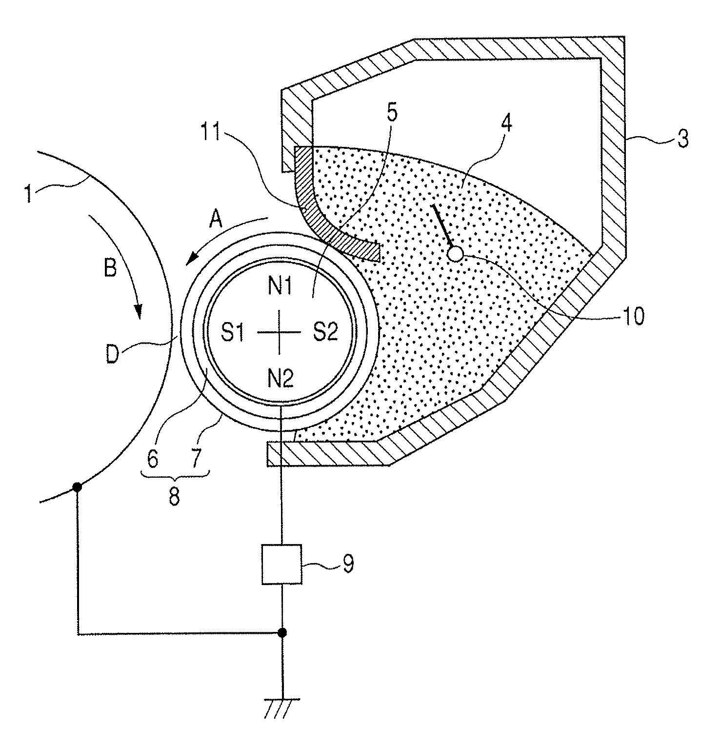 Developing method and developing assembly