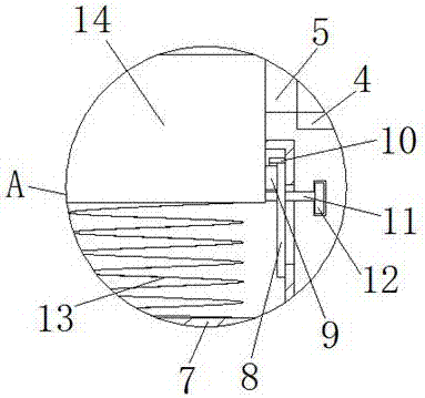 Bearing clamping device facilitating replacement of bearings with different sizes