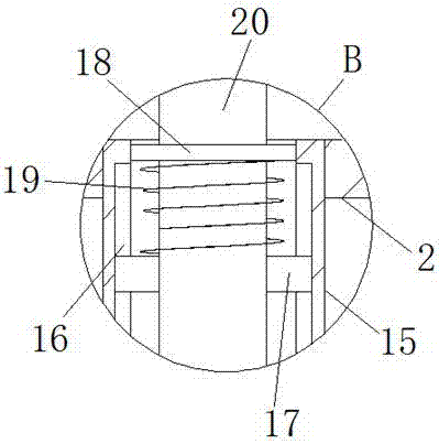 Bearing clamping device facilitating replacement of bearings with different sizes