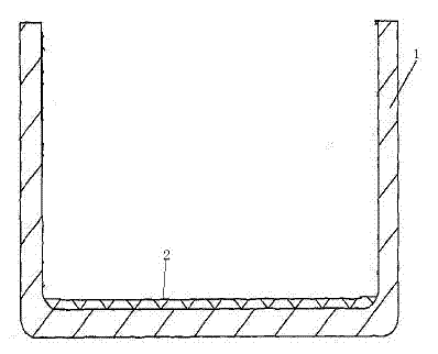 Quartz ceramic crucible for producing high-efficiency polycrystals and preparation method thereof