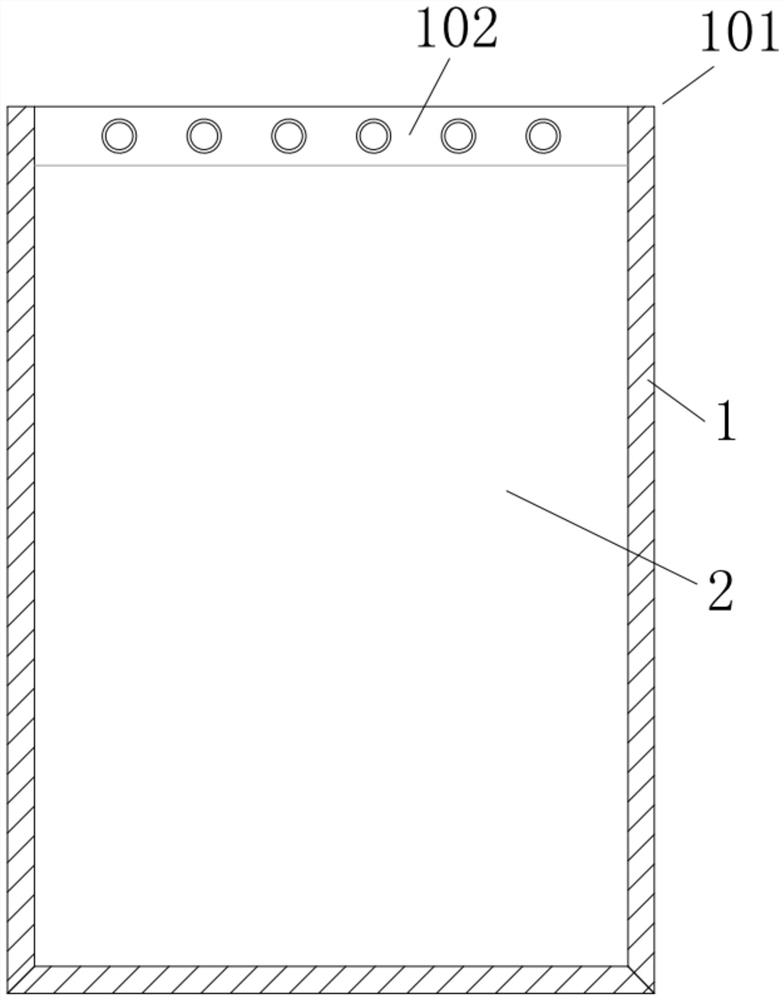 Black and white film shading curtain and preparation process thereof