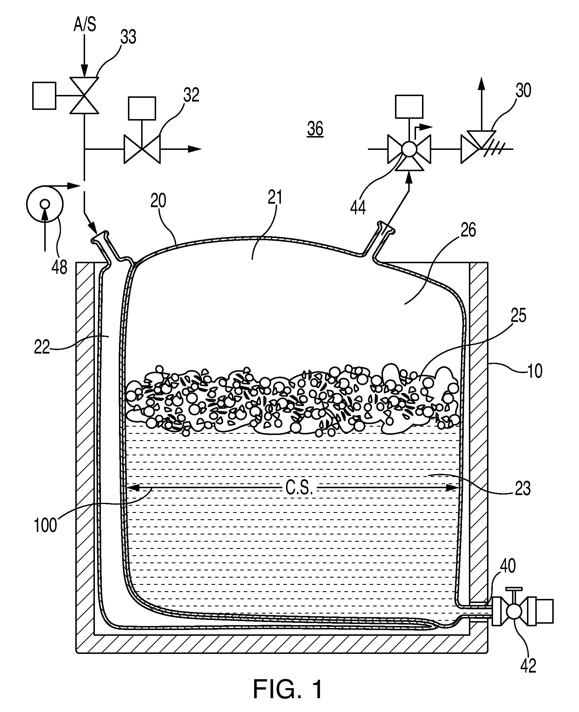 Disposable wine fermentation vessel with cap management and integral press