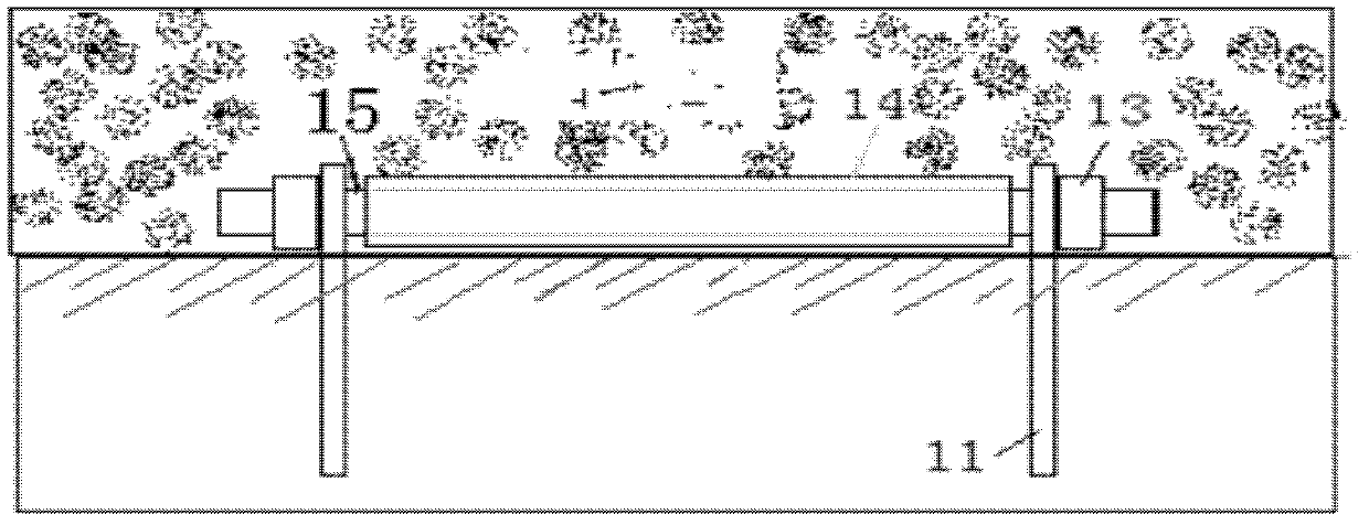 Method for observing and calculating depth of newly-generated swelling shrinking deformation of excavation expansive soil slope surface