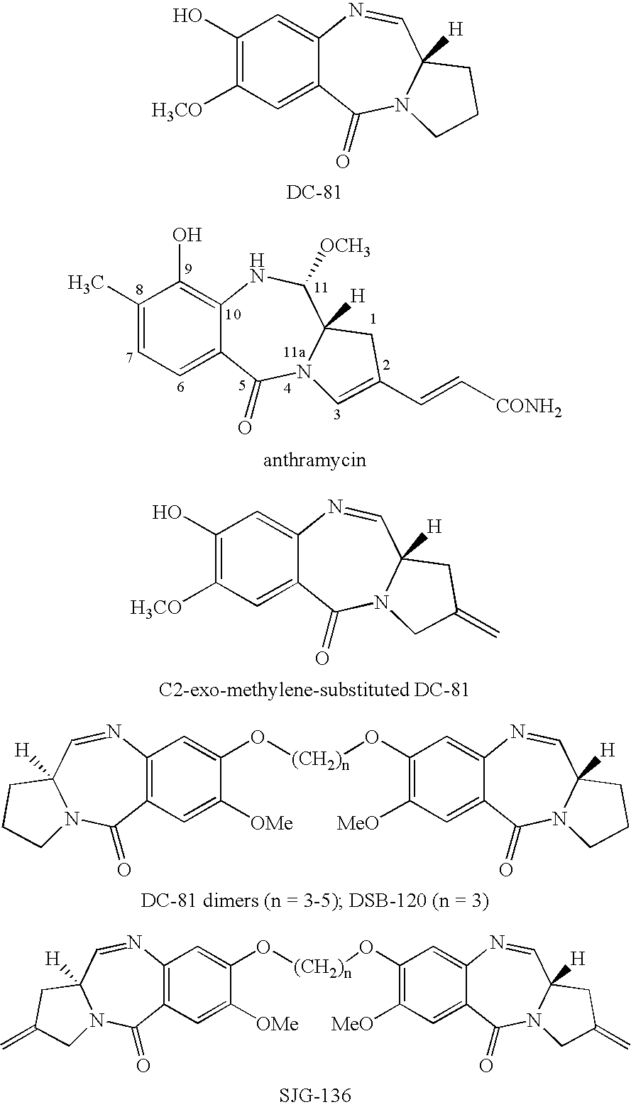 Bis-2-difluoro-pyrrolo[2,1-C][1,4]benzodiazepine dimers