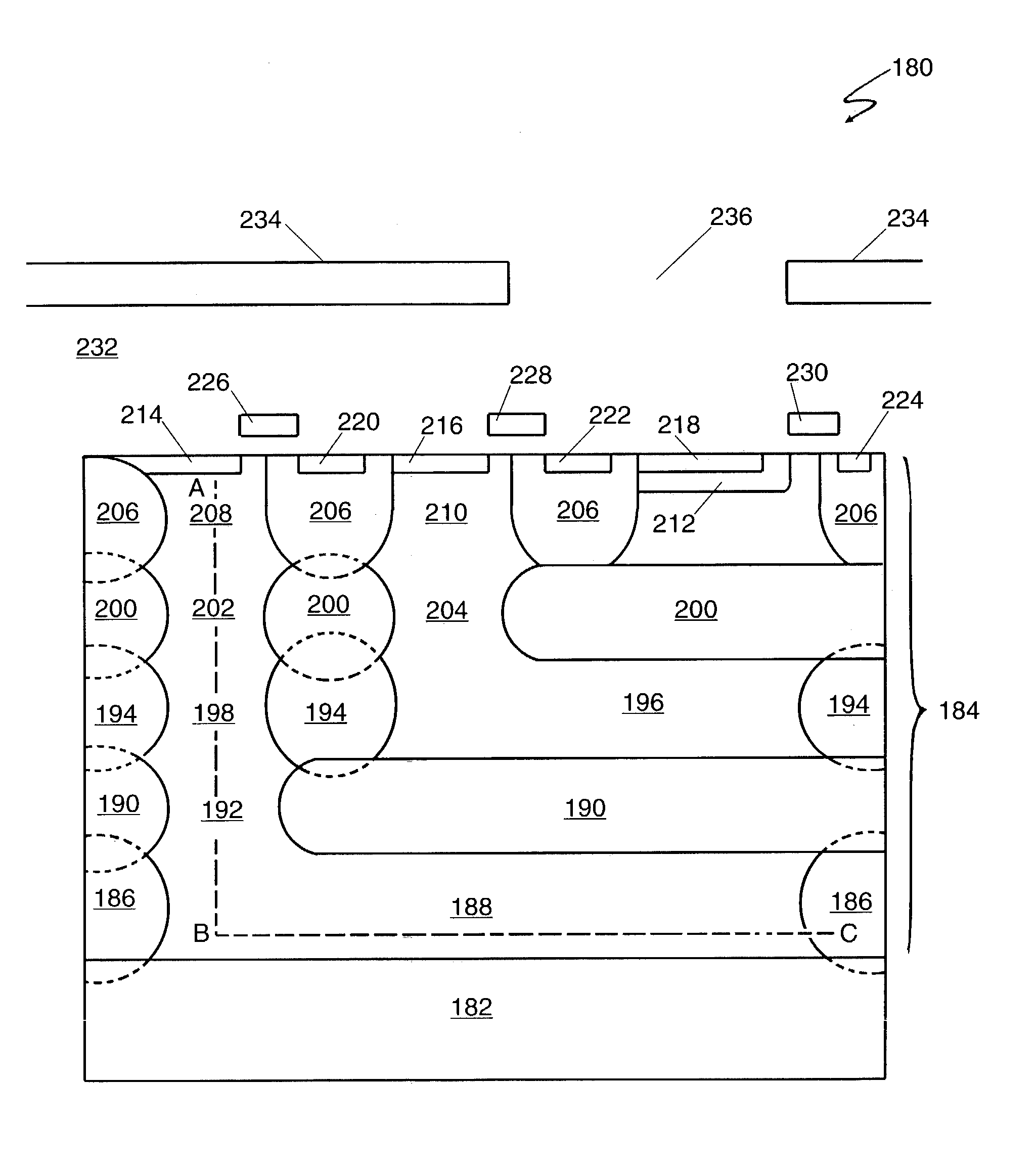 Complete-charge-transfer vertical color filter detector