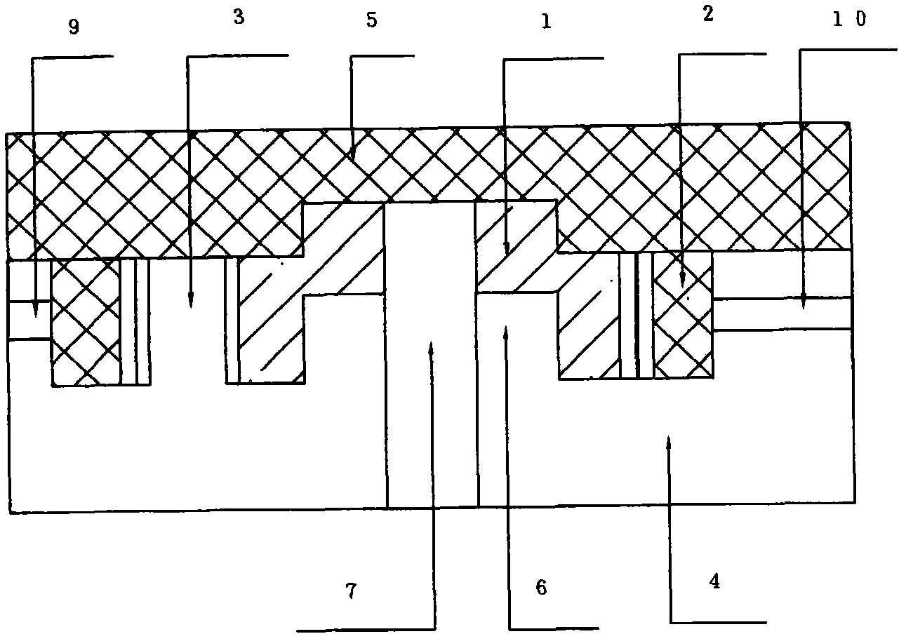 Ultra-high molecular polyethylene gear pump