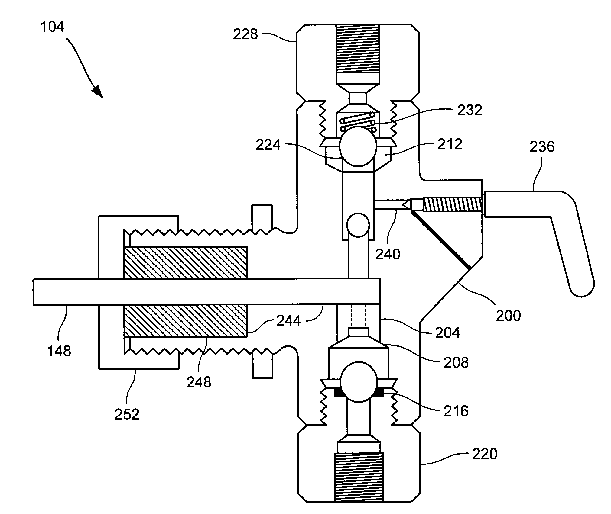 Reciprocating pump having a ceramic piston