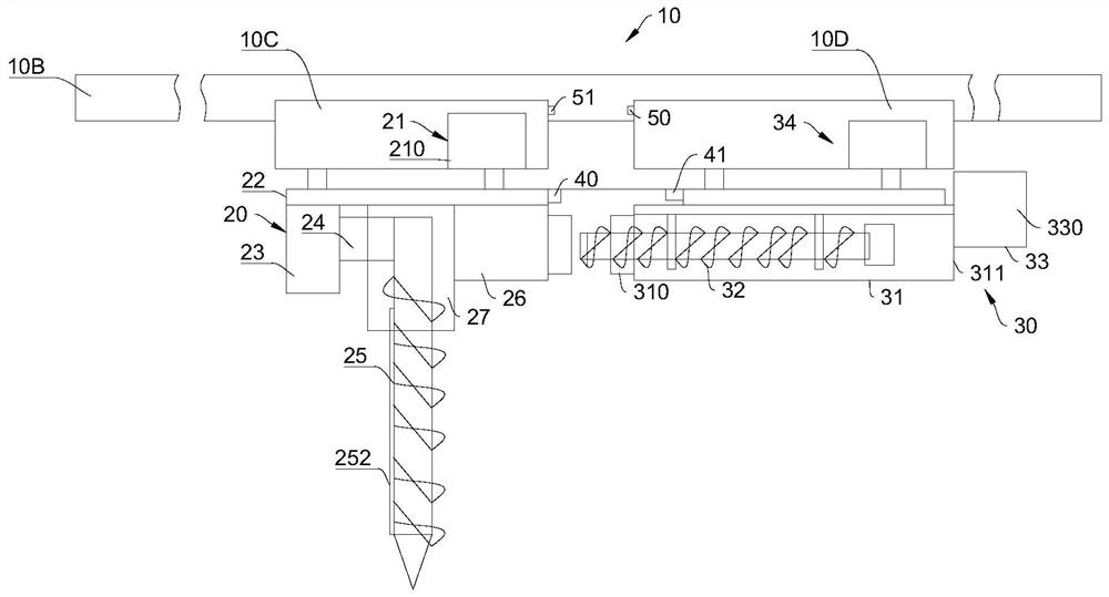 Foundation excavation device for house construction