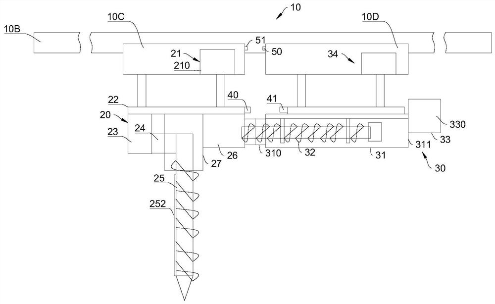 Foundation excavation device for house construction