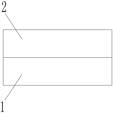 A heating plate structure