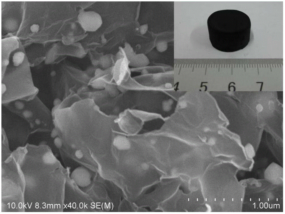 A kind of graphene/metal oxide hybrid airgel, preparation method and application thereof