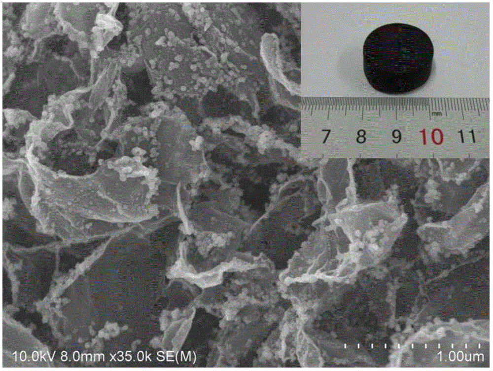 A kind of graphene/metal oxide hybrid airgel, preparation method and application thereof