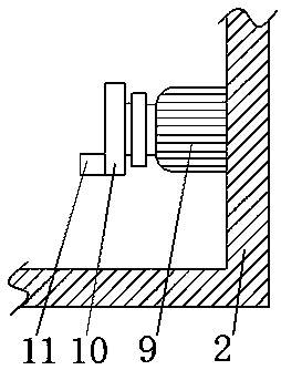 Working table cleaning mechanism for ceramic processing