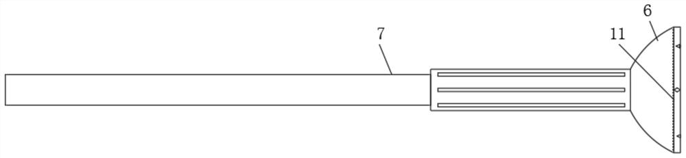 Prepuce cutting anastomat nail pushing piece reset limiting structure