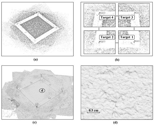 Asphalt pavement structure depth measuring method