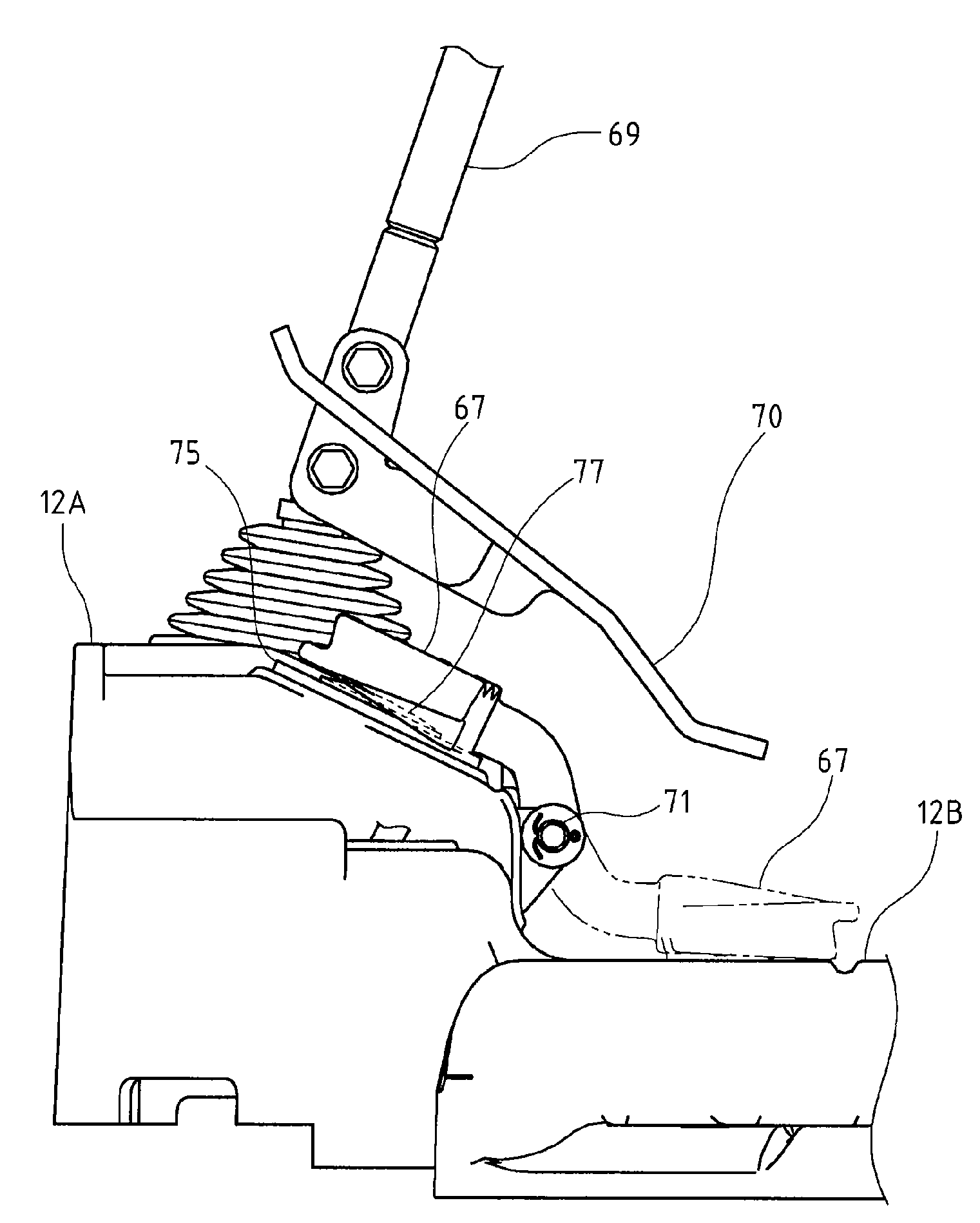 Swing type working vehicle