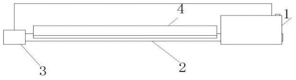 Monitoring system for operation conditions of infrared radiation heating equipment