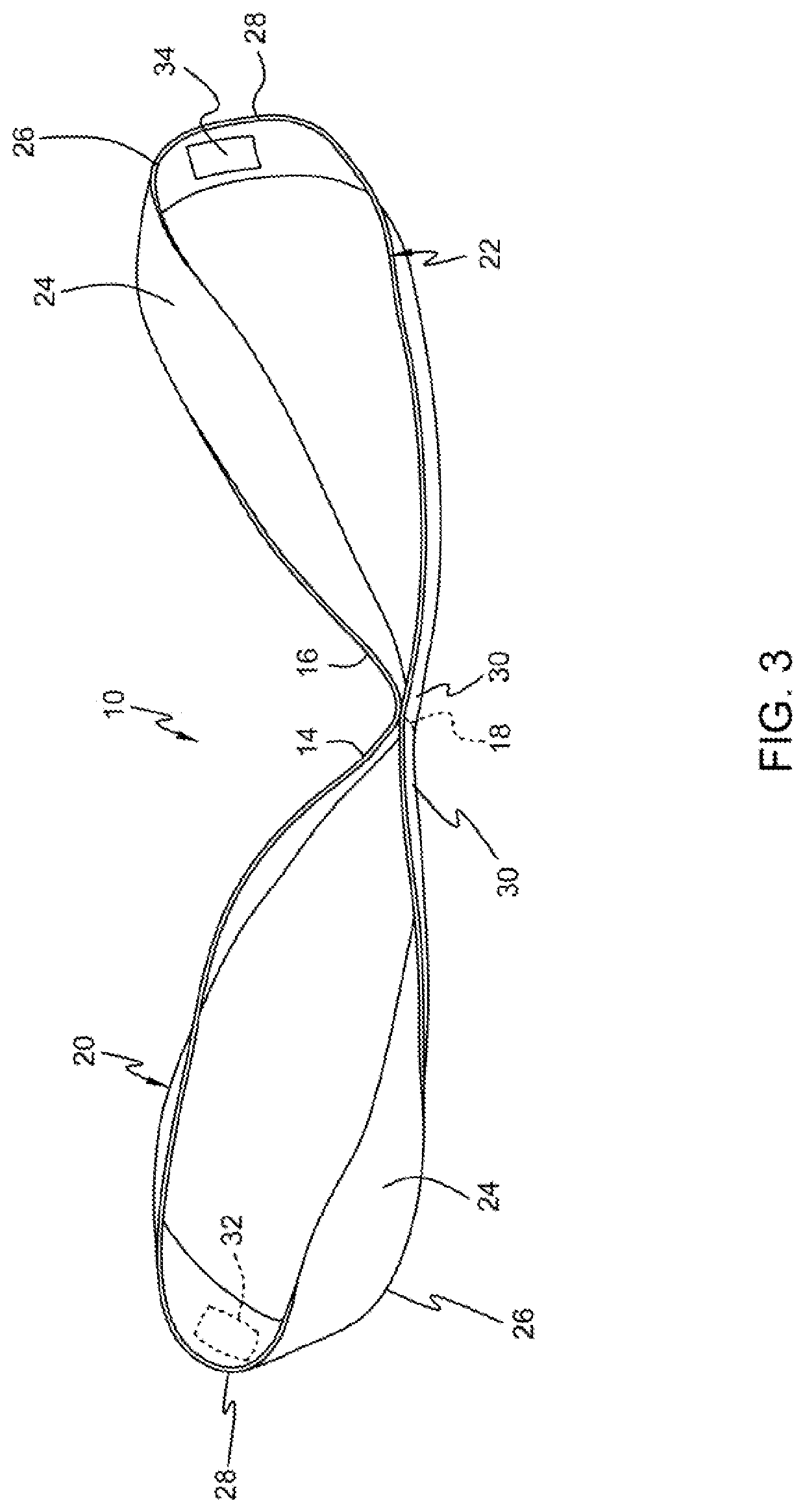 Flexible folding sling