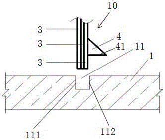 Veneer back face grooving method