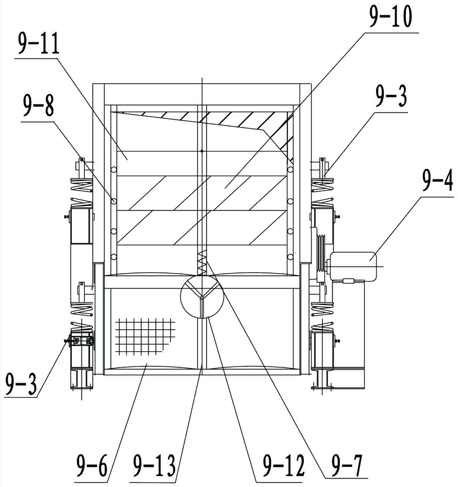 Magnetic ore dry separation and screening concentrated sorting system