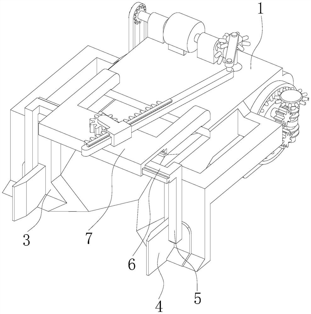 Material sufficient mixing device for bio-organic fertilizer