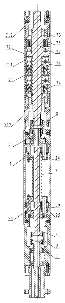 A serial planetary reducer for electric submersible heavy oil screw pump