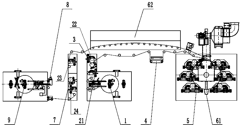 Satellite type flexo printing machine and technology for tipping paper printing