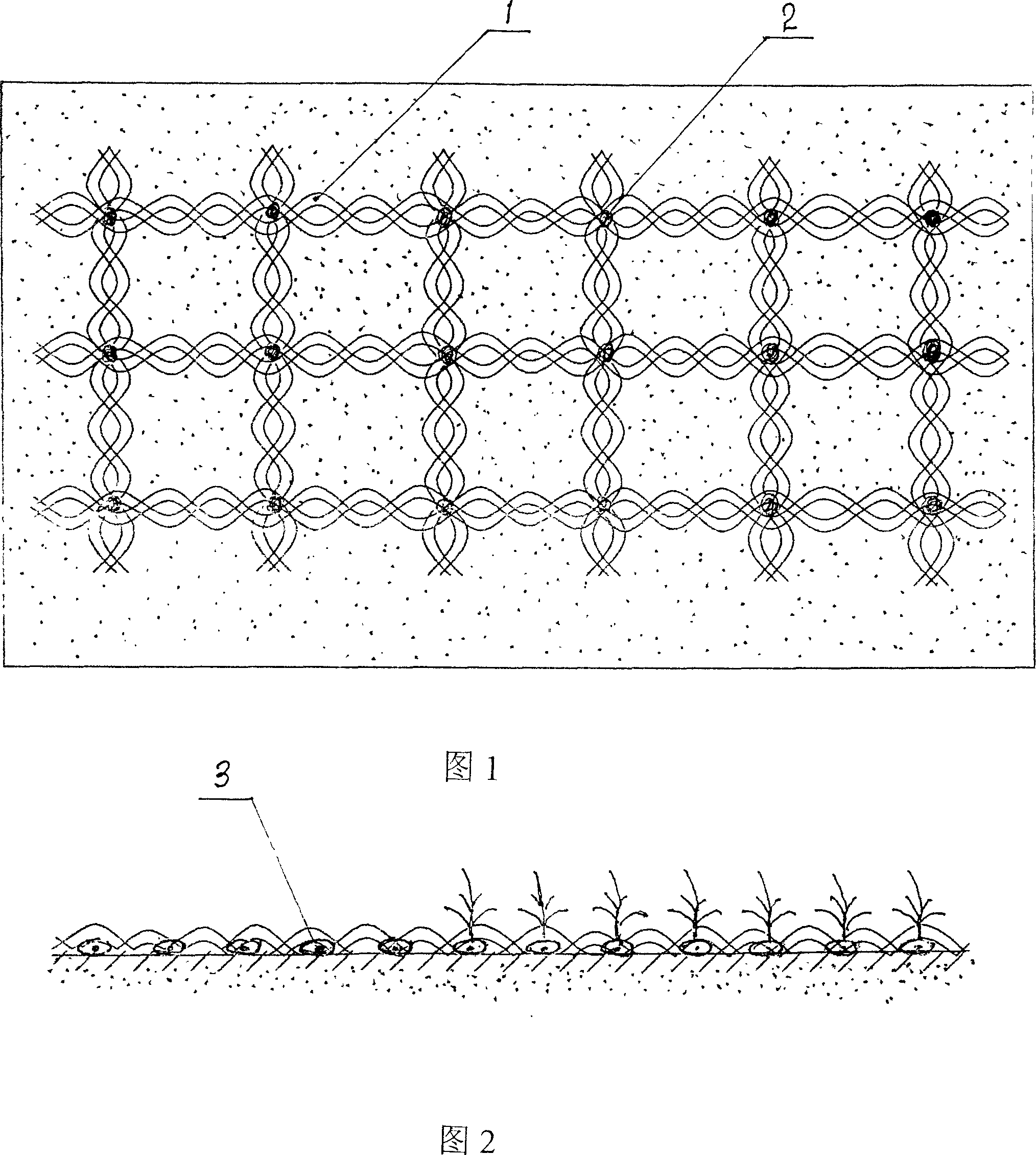 Fast desertization tackling method