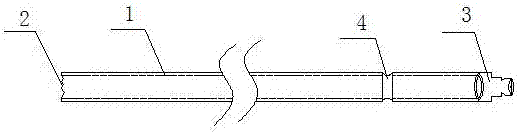 Anti-sloughing hole device and construction method of anti-sloughing hole