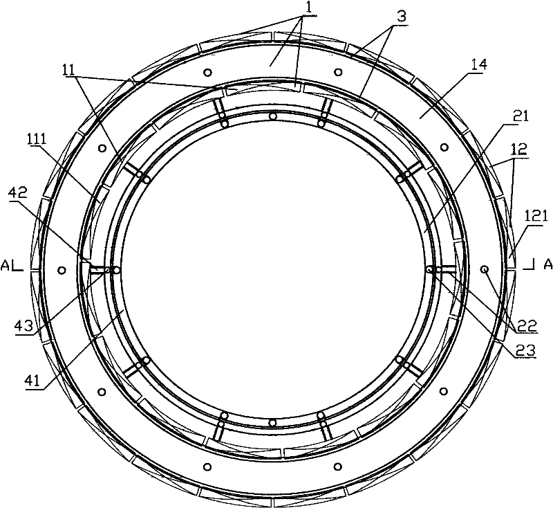 Tyre casting method and casting die