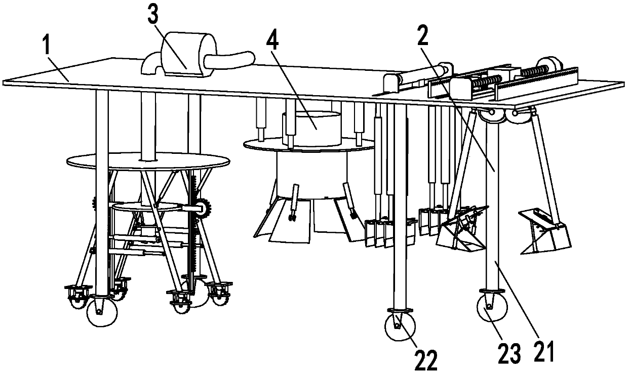 Device for automatically cleaning road surface of municipal recycled asphalt concrete bumpy road